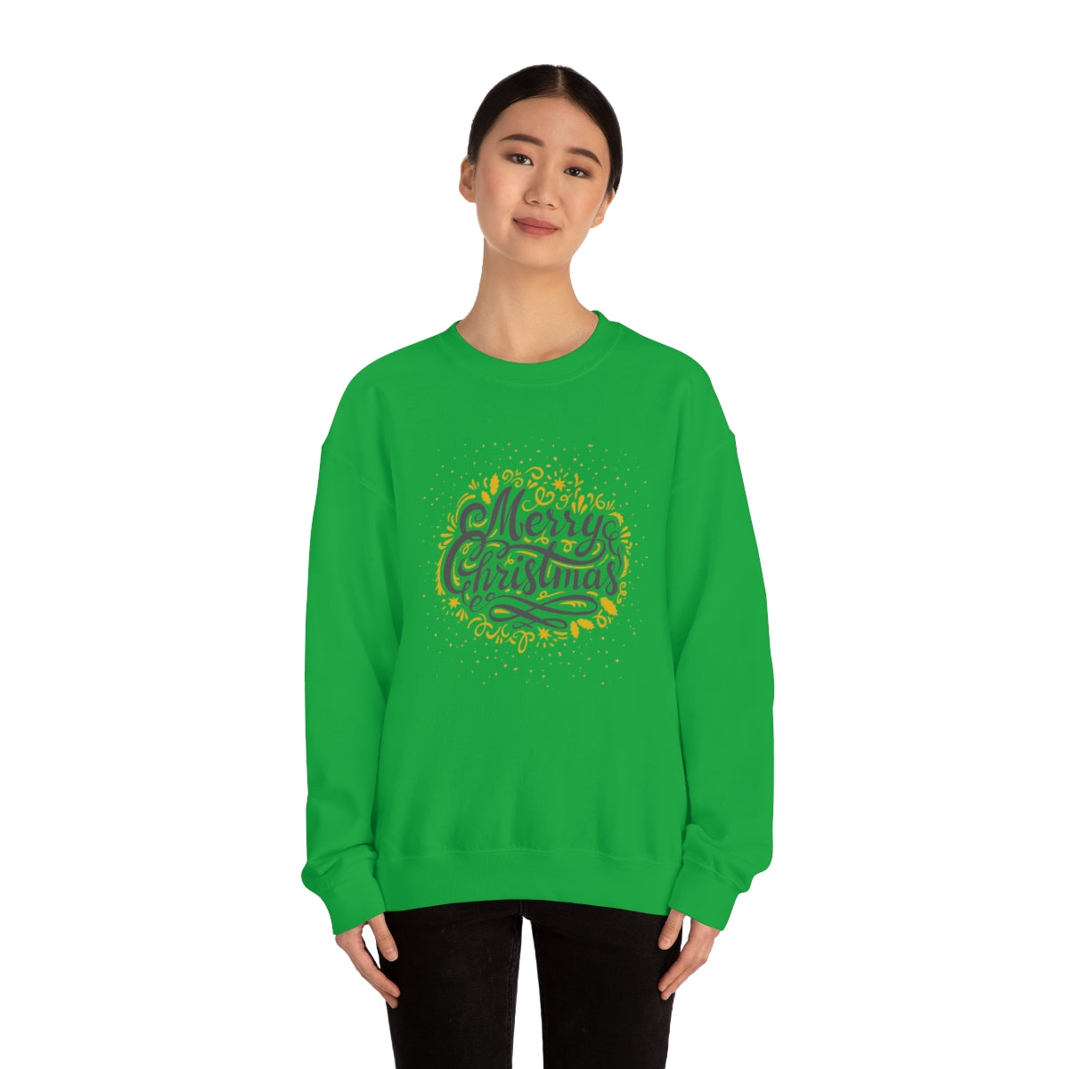 "Merry Christmas" Unisex Heavy Blend™ Crewneck Sweatshirt