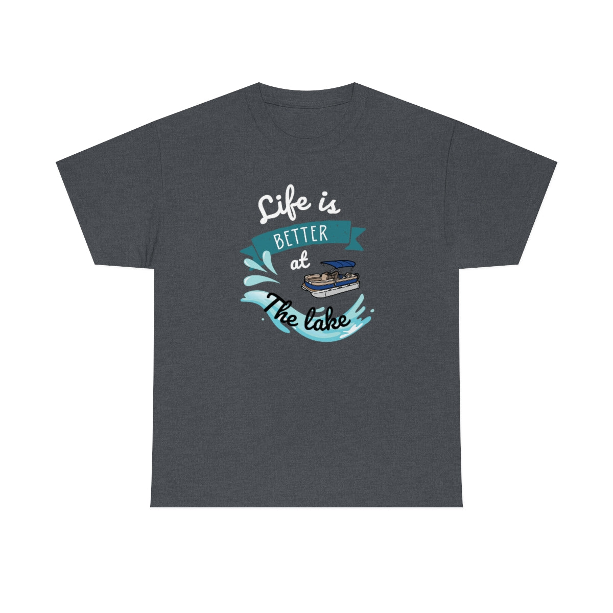 Life is Better at the Lake Unisex Heavy Cotton Tee