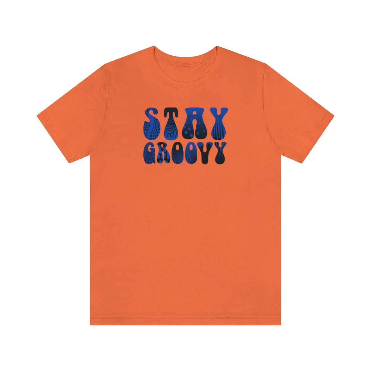 "Stay Groovy" Unisex Jersey Short Sleeve Tee