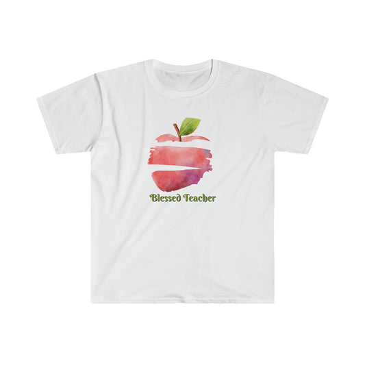 "Blessed Teacher" Unisex Softstyle T-Shirt