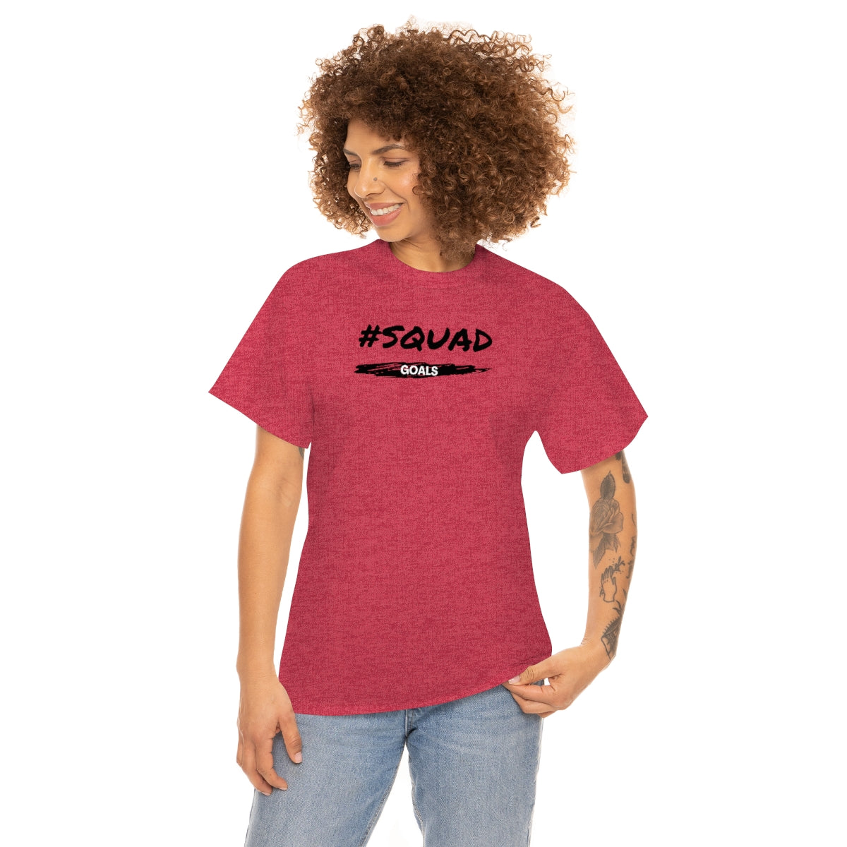 "Squad Goals" Unisex Heavy Cotton Tee
