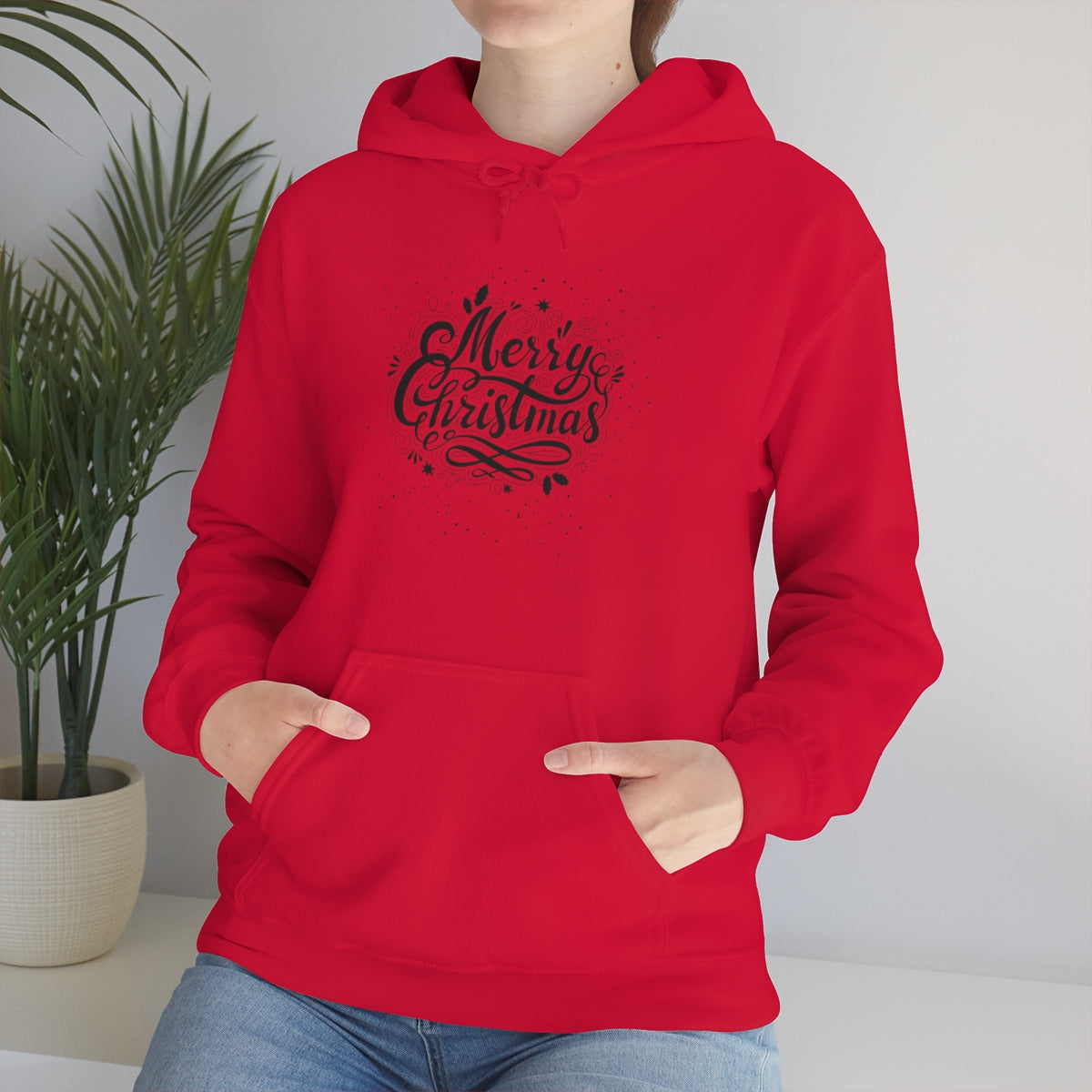 "Merry Christmas" Unisex Heavy Blend™ Hooded Sweatshirt