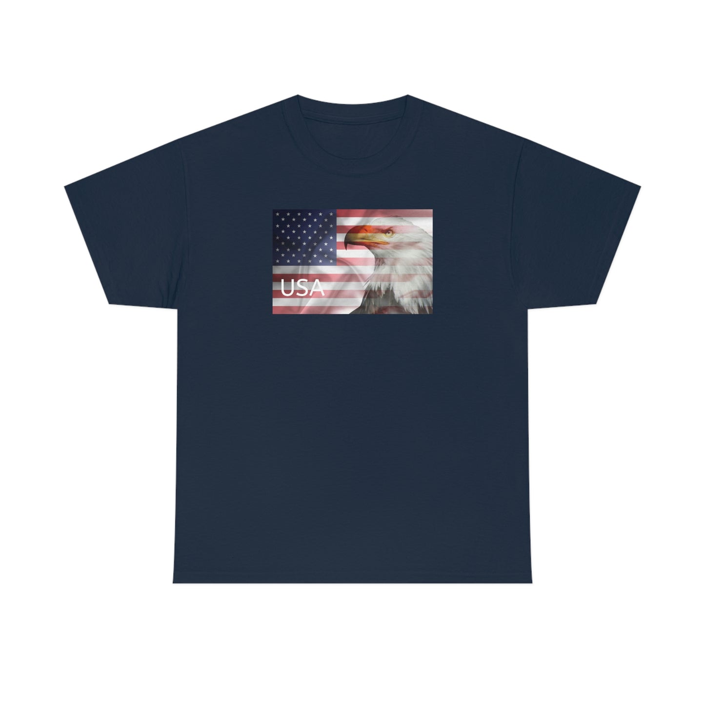 "USA Eagle" Unisex Heavy Cotton Tee