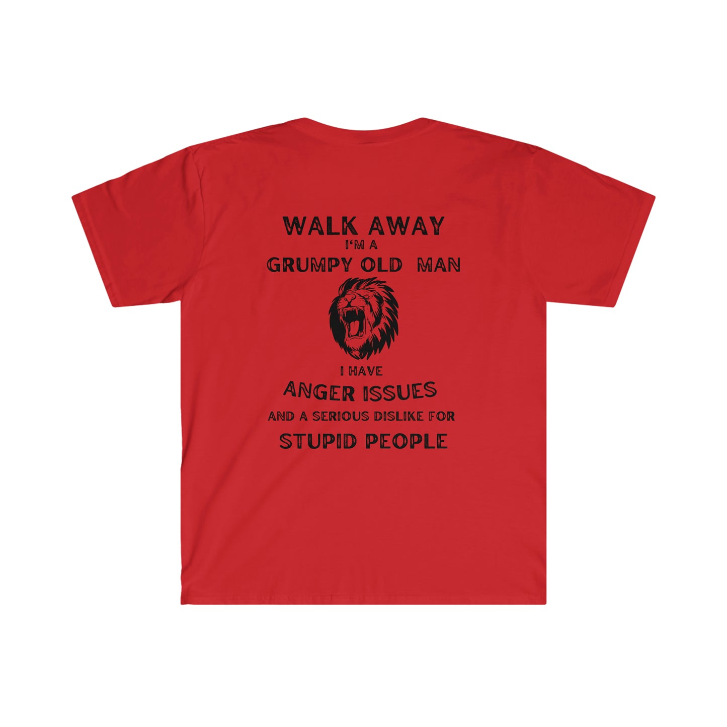 "Grumpy Old Man" Unisex Softstyle T-Shirt
