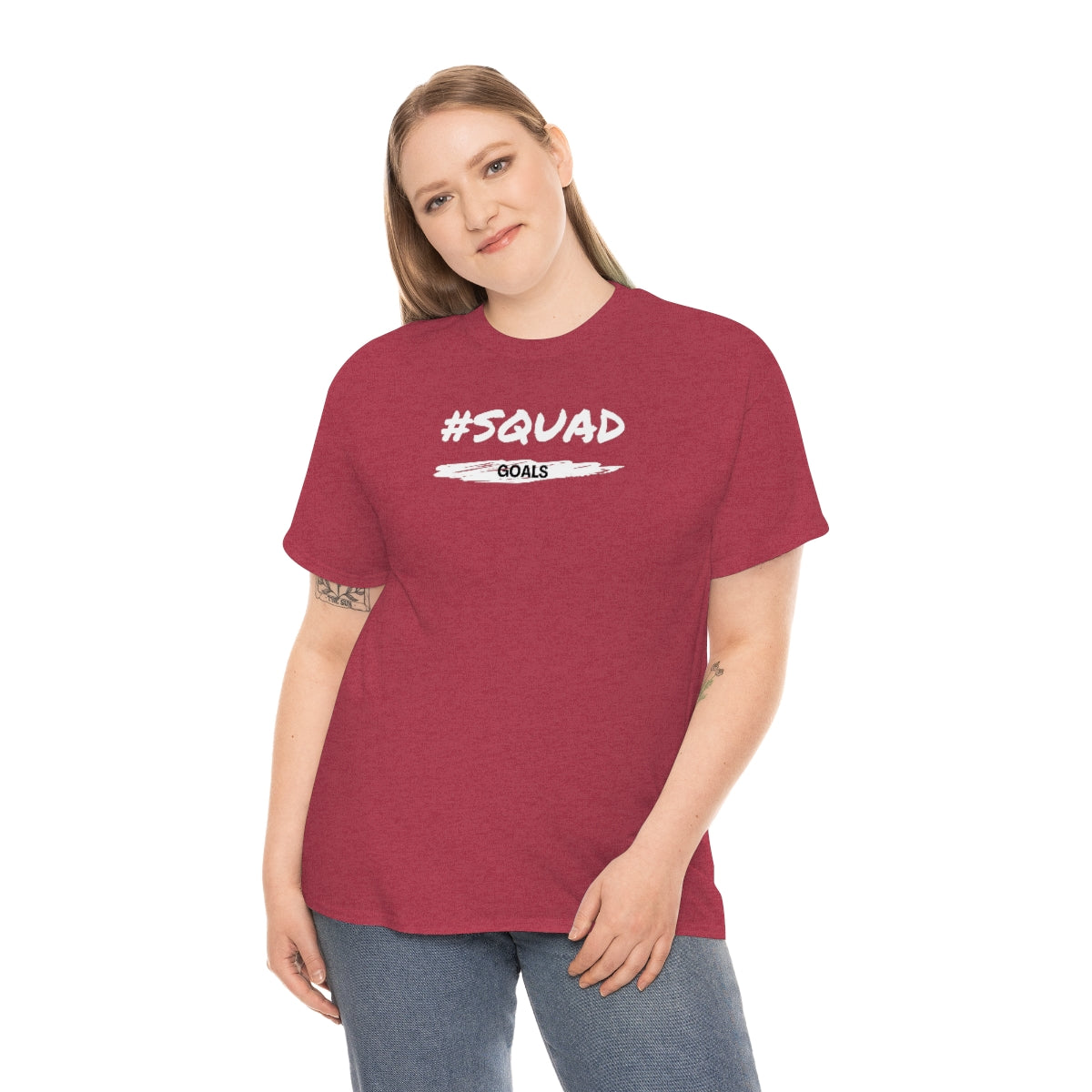 "Squad Goals" Unisex Heavy Cotton Tee