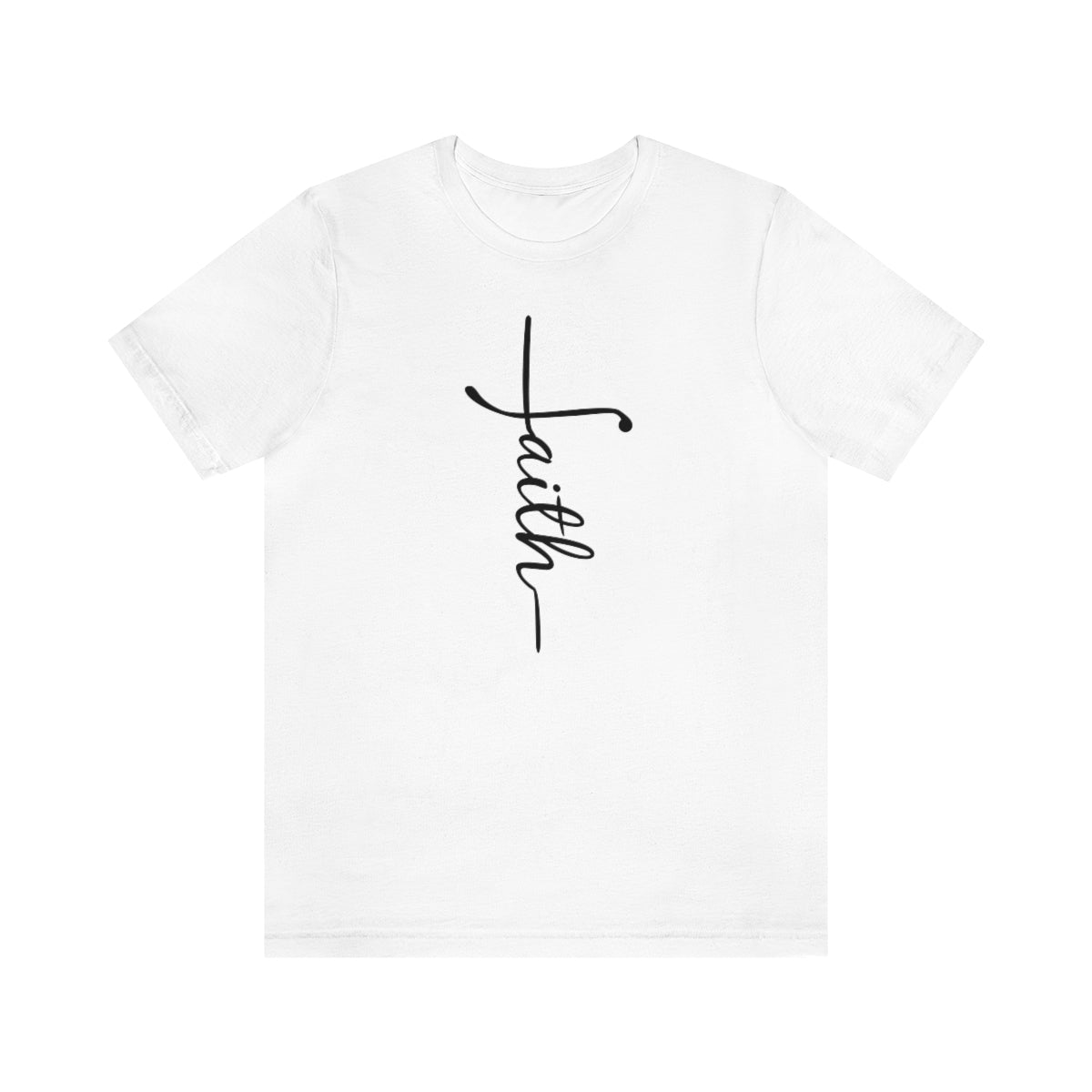 "Faith" Unisex Jersey Short Sleeve Tee