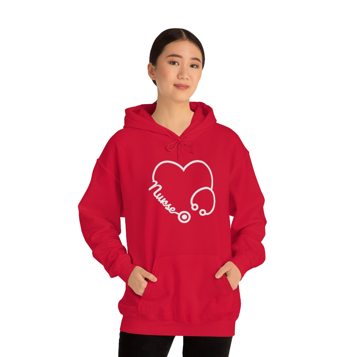 "Nurse" Unisex Heavy Blend™ Hooded Sweatshirt