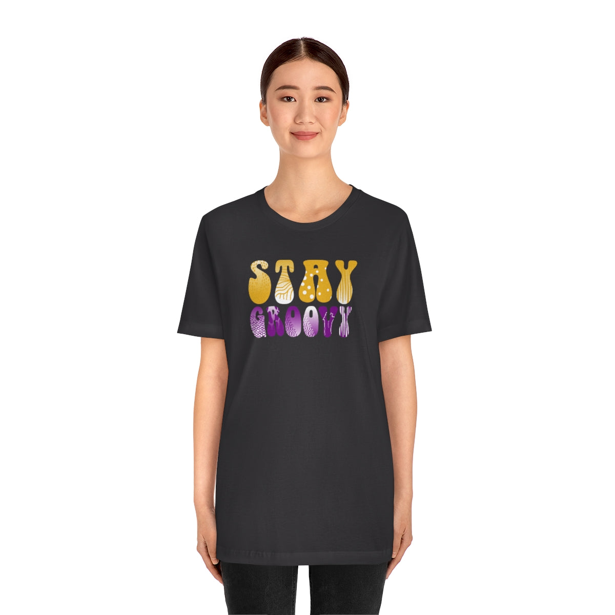 Stay Groovy Unisex Jersey Short Sleeve Tee