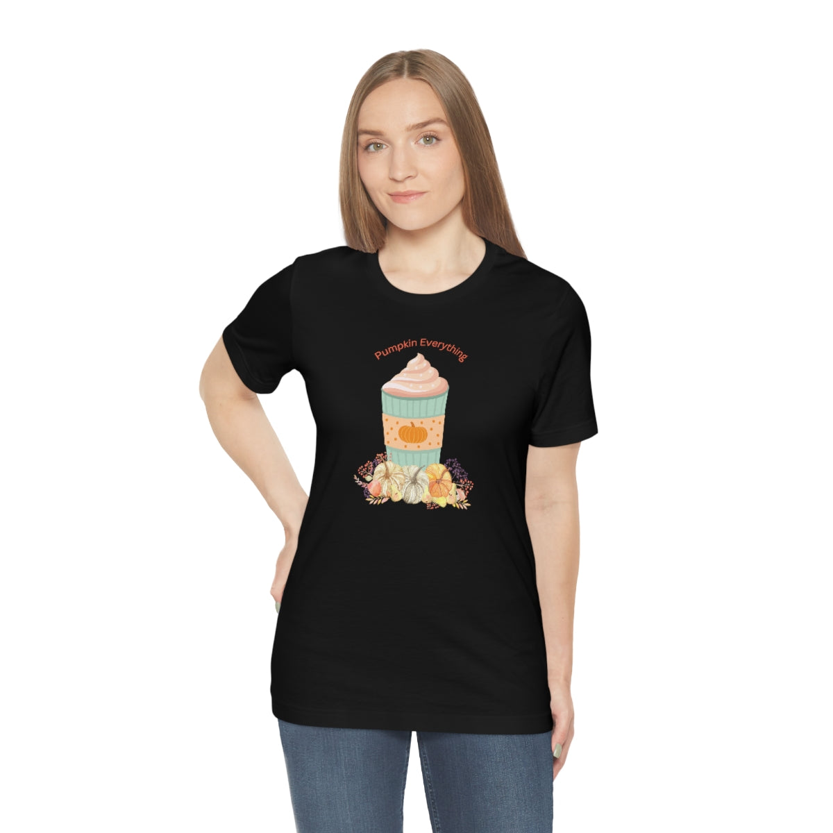 "Pumpkin Everything" Unisex Jersey Short Sleeve Tee